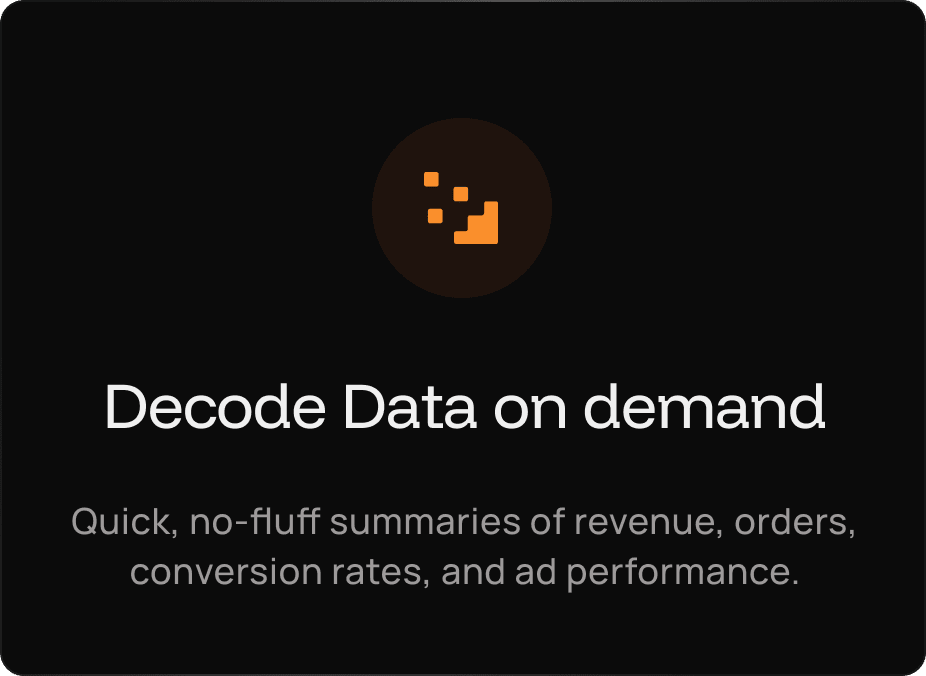 Decode data visualization